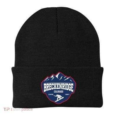 Ski At Breckenridge Colorado Beanie
