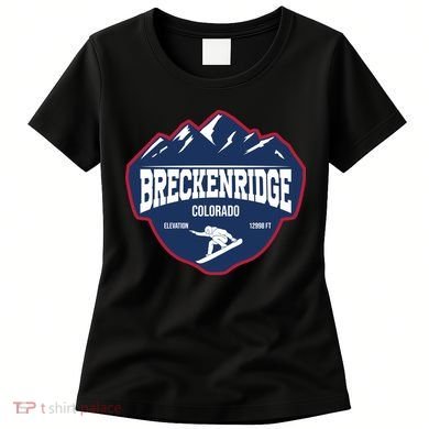 Ski At Breckenridge Colorado Women's T-Shirt