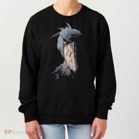Shoebill African Bird Aztec Mayan Bird Lover Cool Distressed Women's Sweatshirt thumb 0