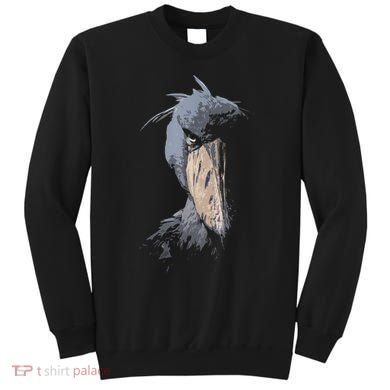 Shoebill African Bird Aztec Mayan Bird Lover Cool Distressed Sweatshirt
