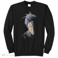Shoebill African Bird Aztec Mayan Bird Lover Cool Distressed Sweatshirt thumb 0