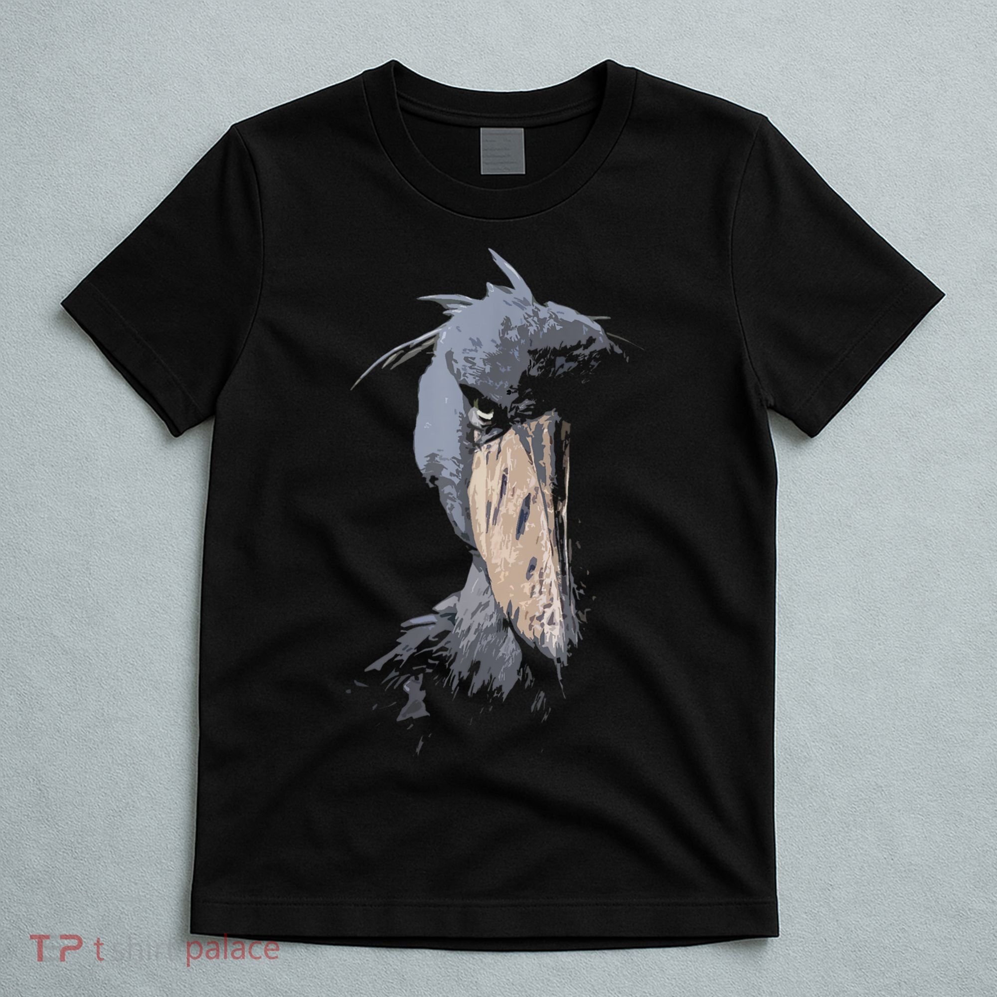 Shoebill African Bird Aztec Mayan Bird Lover Cool Distressed T-Shirt