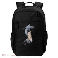 Shoebill African Bird Aztec Mayan Bird Lover Cool Distressed Backpack thumb 0