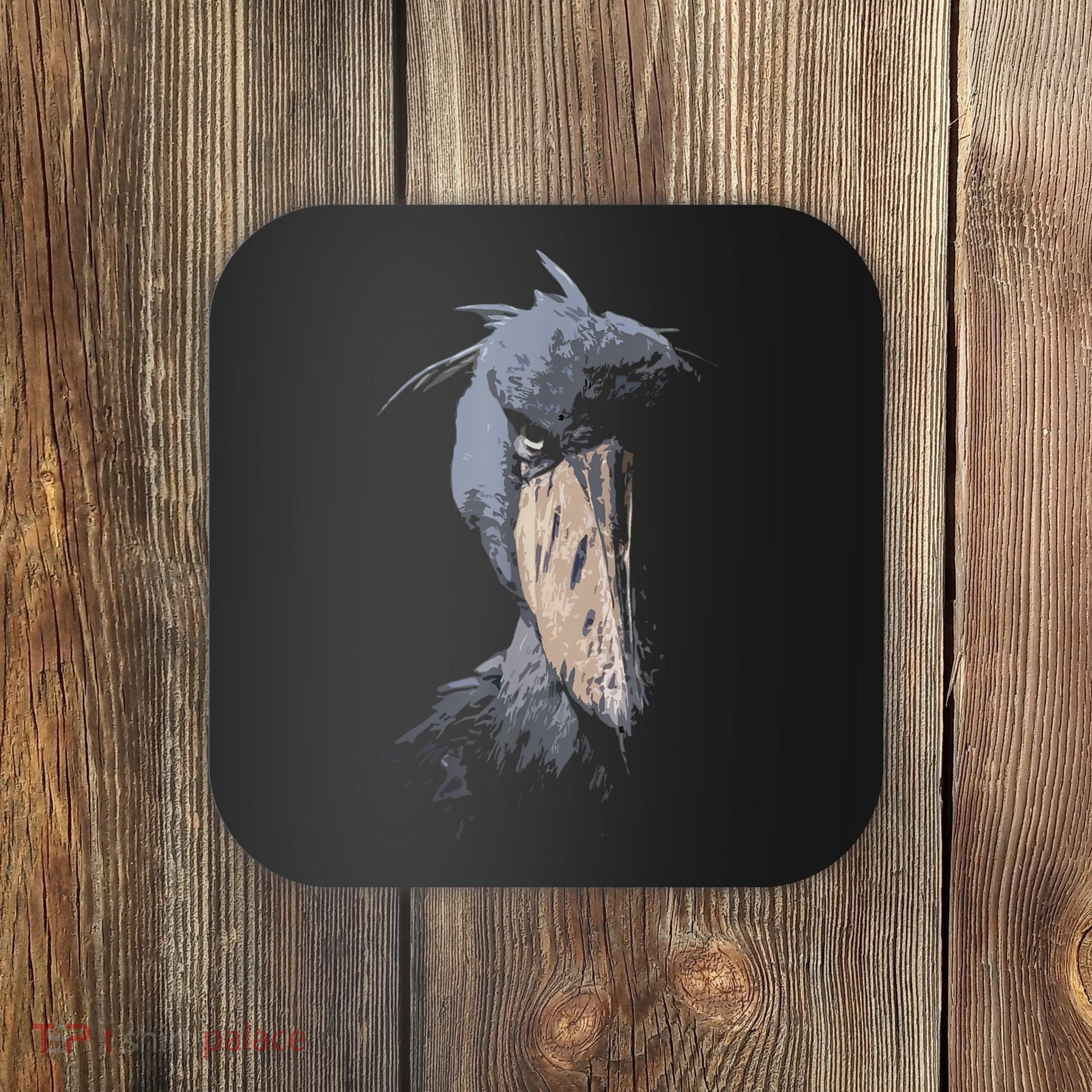 Shoebill African Bird Aztec Mayan Bird Lover Cool Distressed Coaster