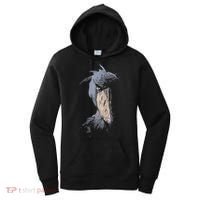 Shoebill African Bird Aztec Mayan Bird Lover Cool Distressed Women's Hoodie thumb 0