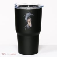 Shoebill African Bird Aztec Mayan Bird Lover Cool Distressed Tumbler thumb 0