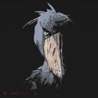 Shoebill African Bird Aztec Mayan Bird Lover Cool Distressed Mousepad thumb 1