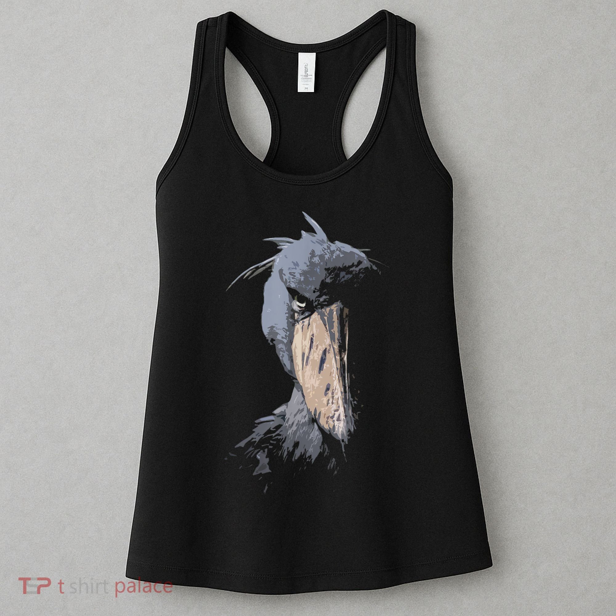 Shoebill African Bird Aztec Mayan Bird Lover Cool Distressed Women's Tank Top