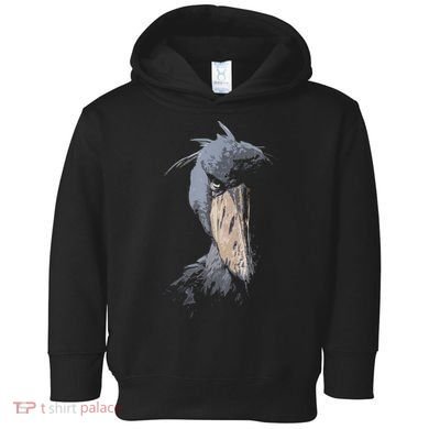 Shoebill African Bird Aztec Mayan Bird Lover Cool Distressed Toddler Hoodie
