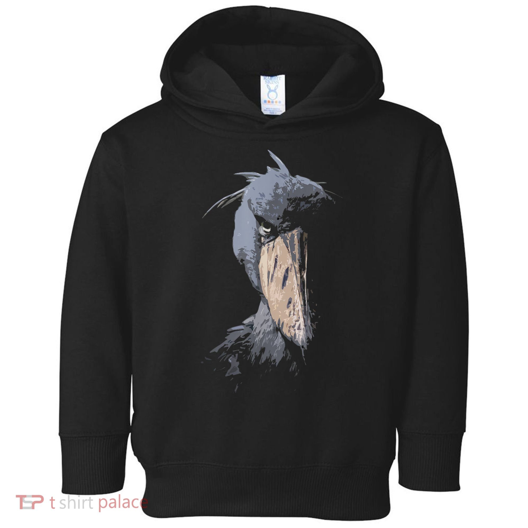 Shoebill African Bird Aztec Mayan Bird Lover Cool Distressed Toddler Hoodie