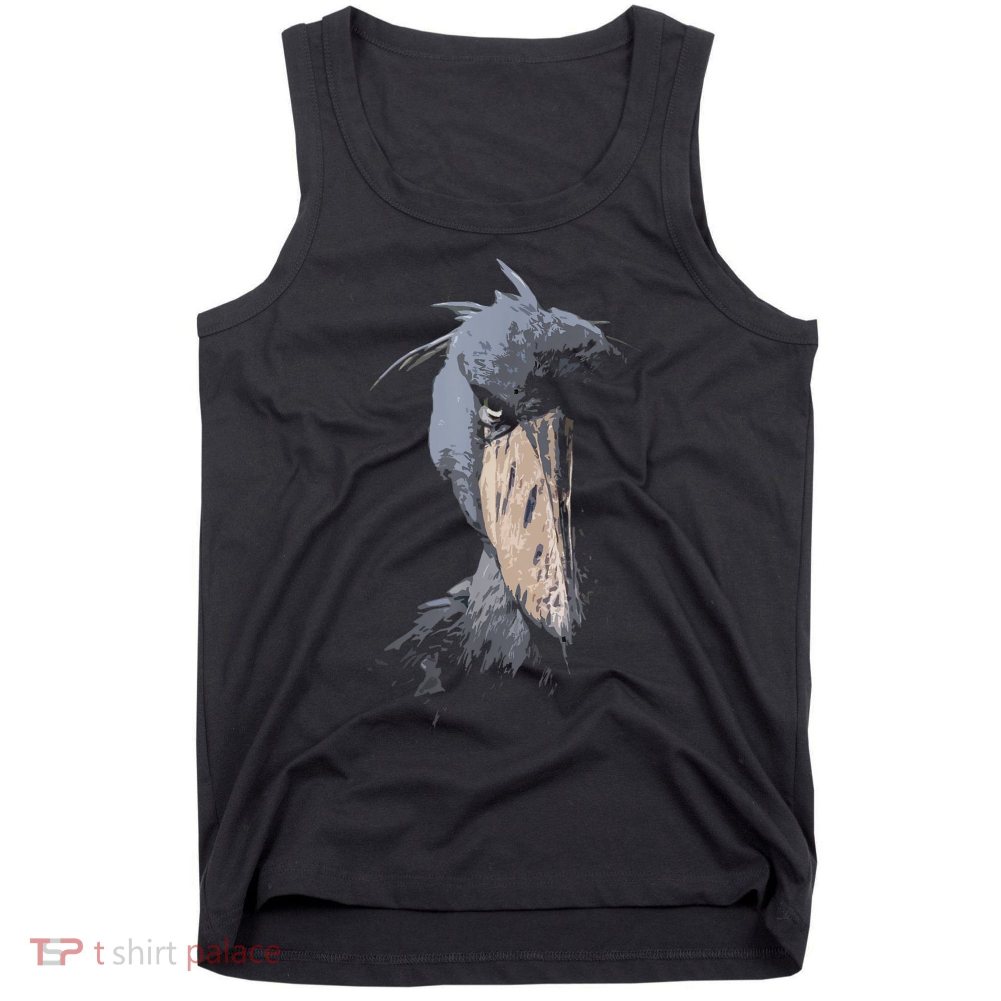 Shoebill African Bird Aztec Mayan Bird Lover Cool Distressed Tank Top