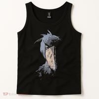 Shoebill African Bird Aztec Mayan Bird Lover Cool Distressed Tank Top thumb 2