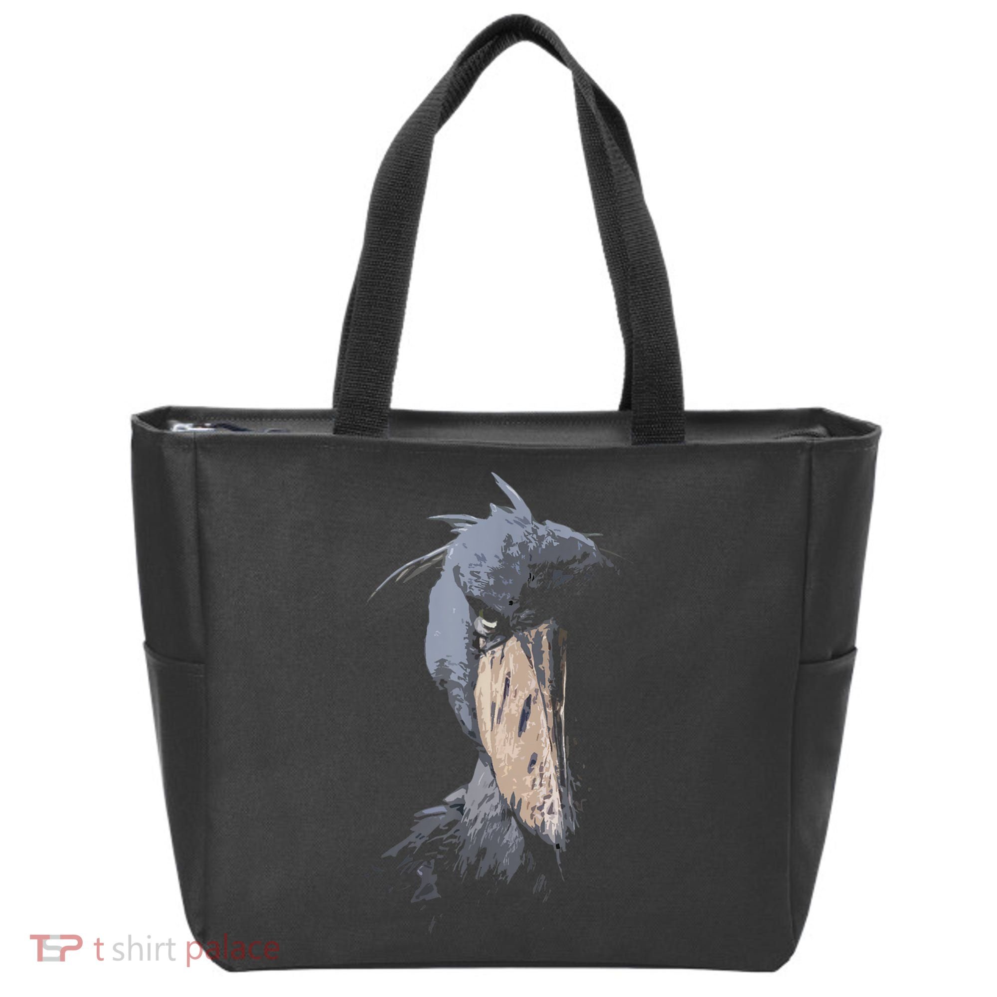 Shoebill African Bird Aztec Mayan Bird Lover Cool Distressed Tote Bag