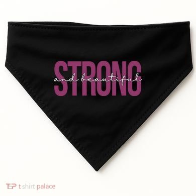 Strong And Beautiful USA-Made Doggie Bandana