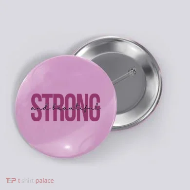 Strong And Beautiful Button