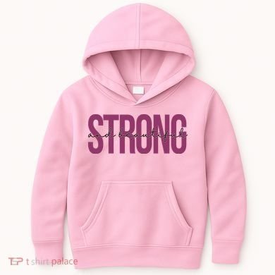 Strong And Beautiful Kids Hoodie