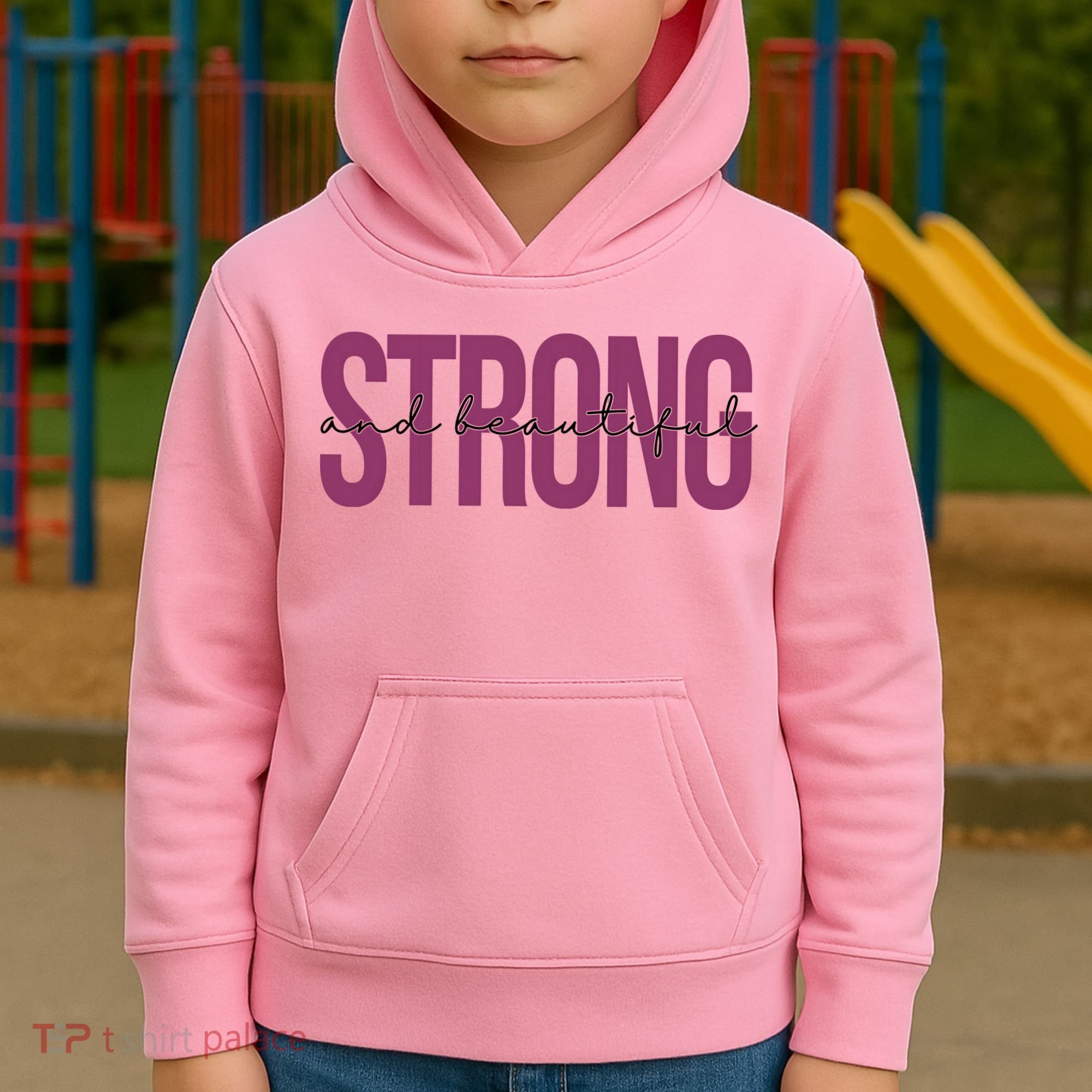 Strong And Beautiful Kids Hoodie
