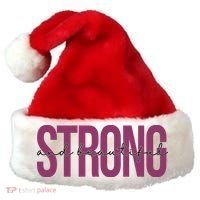 Strong And Beautiful Santa Hat thumb 0