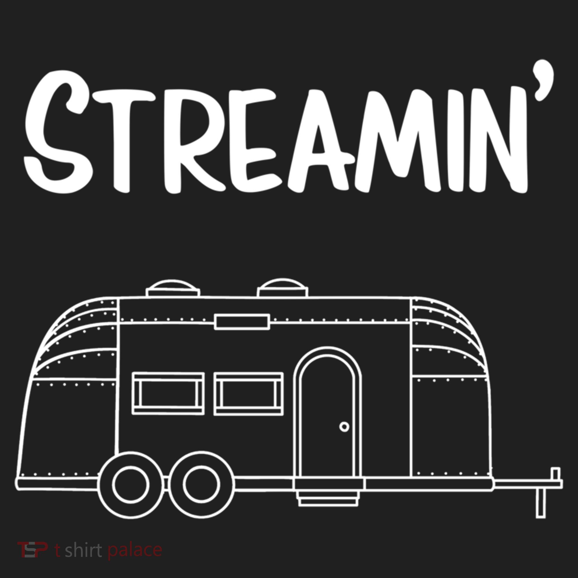 Streamin' Airstream Camping Gift Women's Sweatshirt