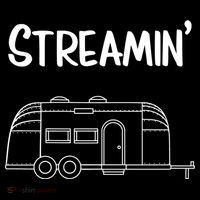 Streamin' Airstream Camping Gift Backpack thumb 2