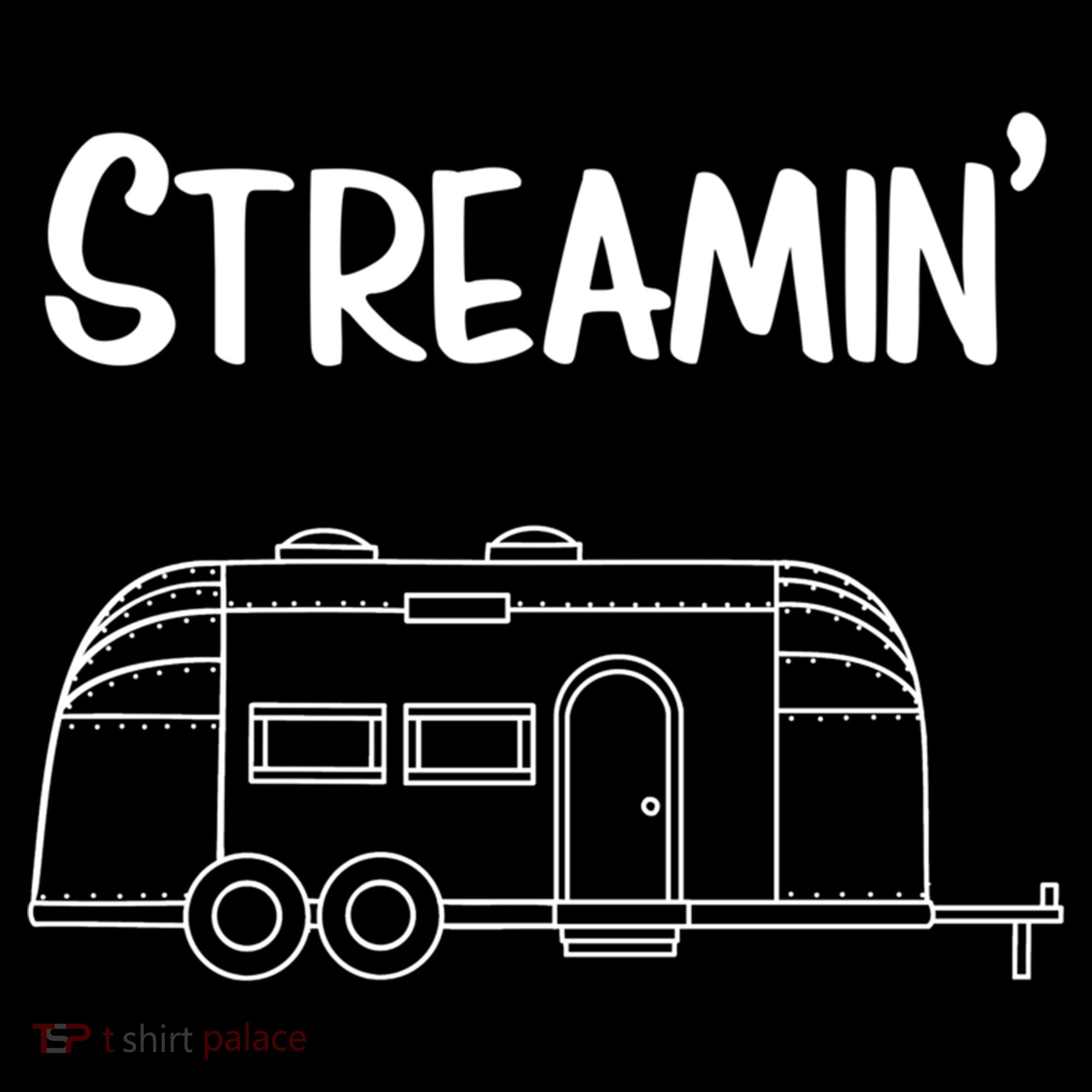 Streamin' Airstream Camping Gift Backpack