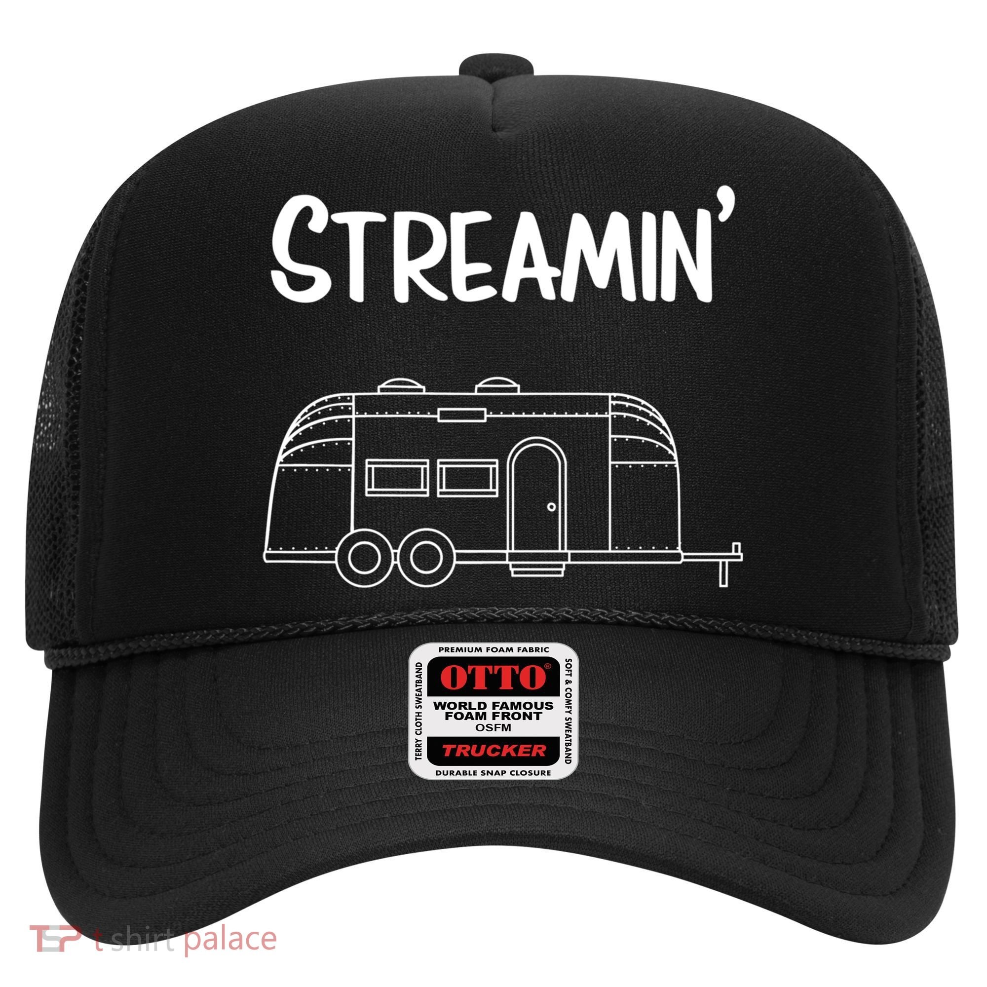 Streamin' Airstream Camping Gift Hat