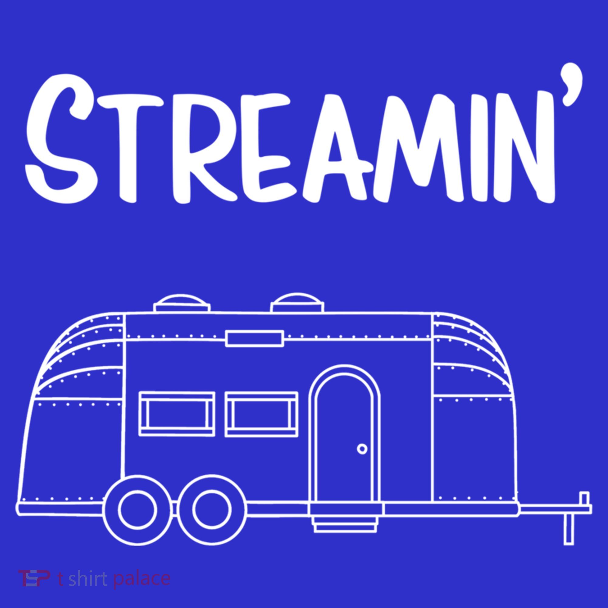 Streamin' Airstream Camping Gift Visor