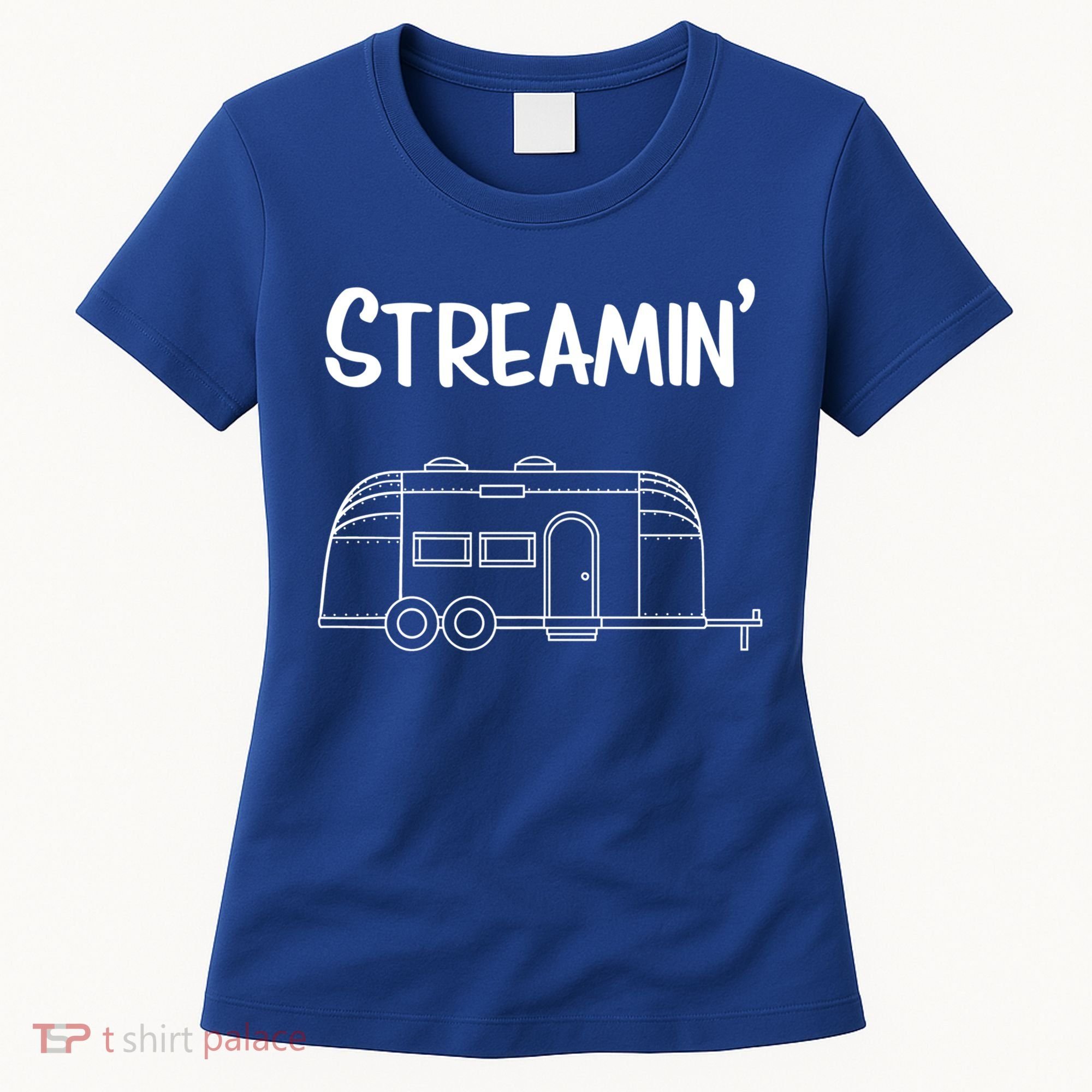 Streamin' Airstream Camping Gift Women's T-Shirt