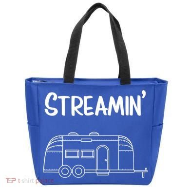 Streamin' Airstream Camping Gift Tote Bag