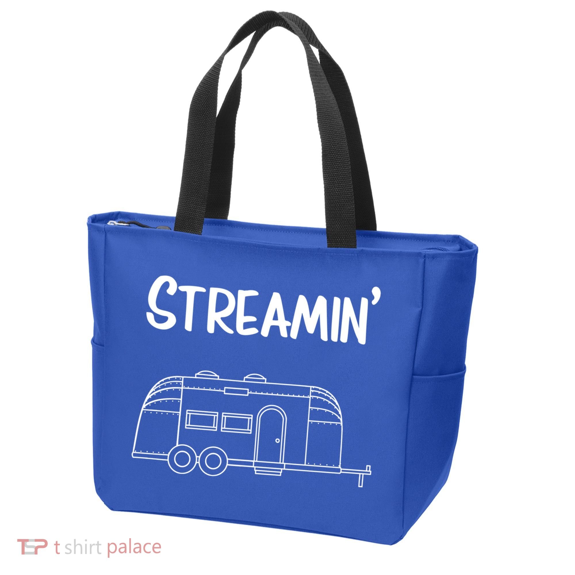 Streamin' Airstream Camping Gift Tote Bag