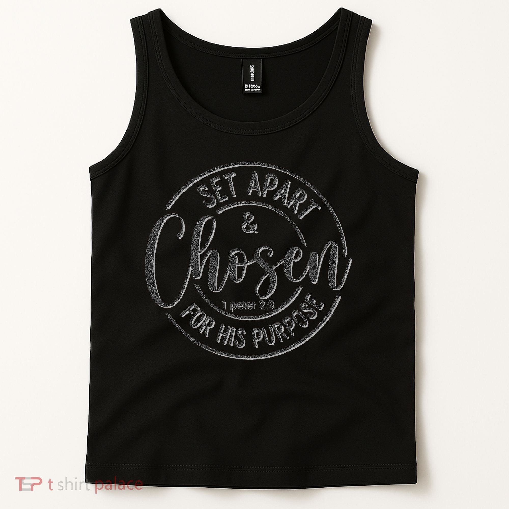 Set Apart Chosen For His Purpose - Christian Faith Tank Top