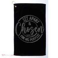Set Apart Chosen For His Purpose - Christian Faith Golf Towel thumb 0