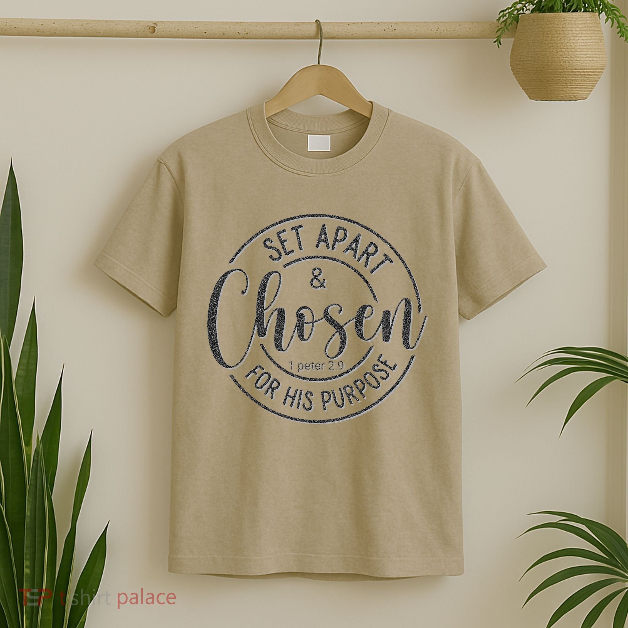 Set Apart Chosen For His Purpose - Christian Faith T-Shirt