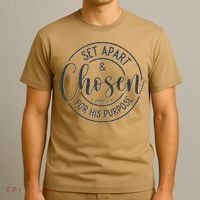 Set Apart Chosen For His Purpose - Christian Faith T-Shirt thumb 3