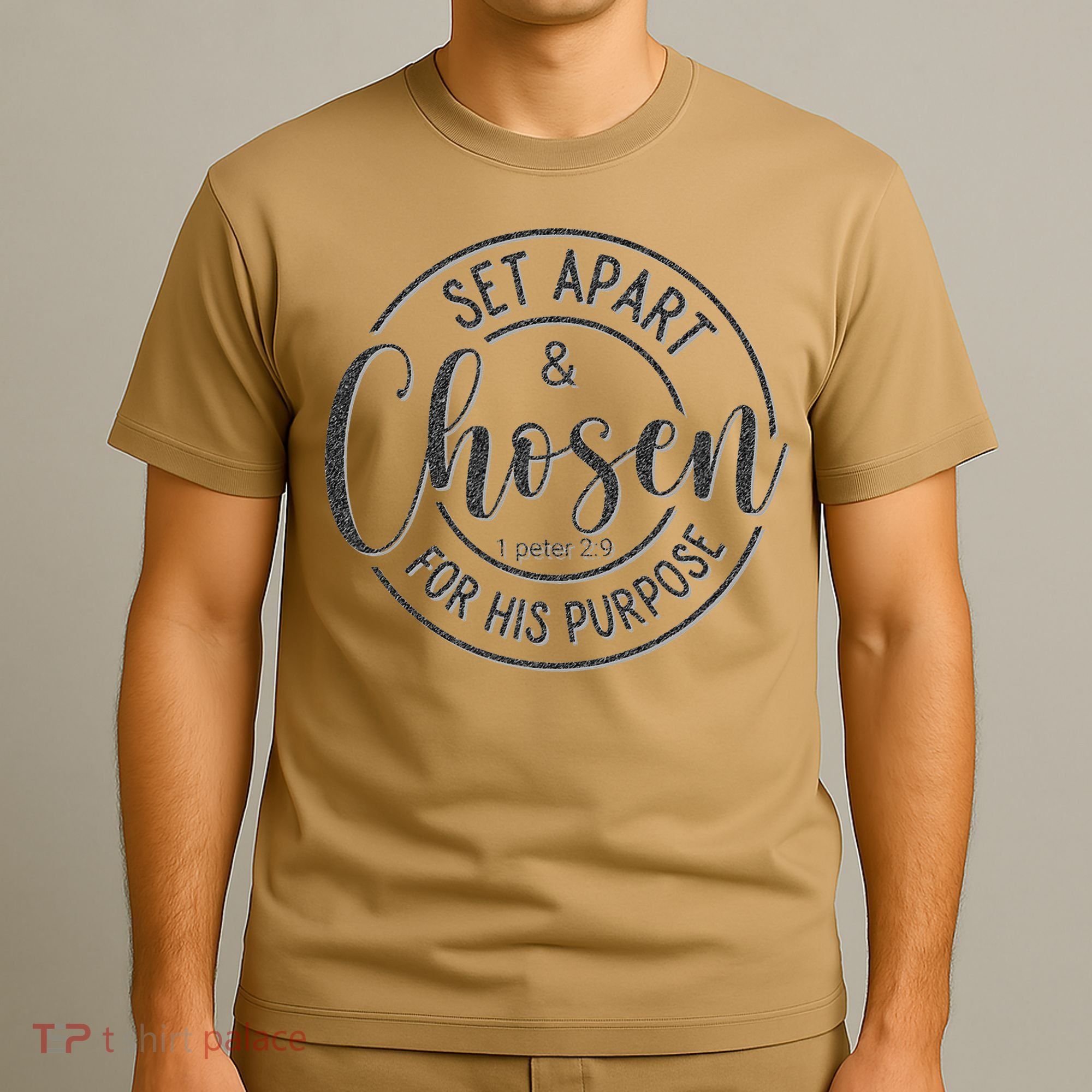 Set Apart Chosen For His Purpose - Christian Faith T-Shirt
