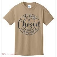 Set Apart Chosen For His Purpose - Christian Faith Kids T-Shirt thumb 0