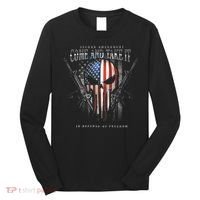 Second Amendment Come And Take It In Defense Of Freedom Long Sleeve Shirt thumb 0