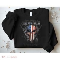 Second Amendment Come And Take It In Defense Of Freedom Sweatshirt thumb 2