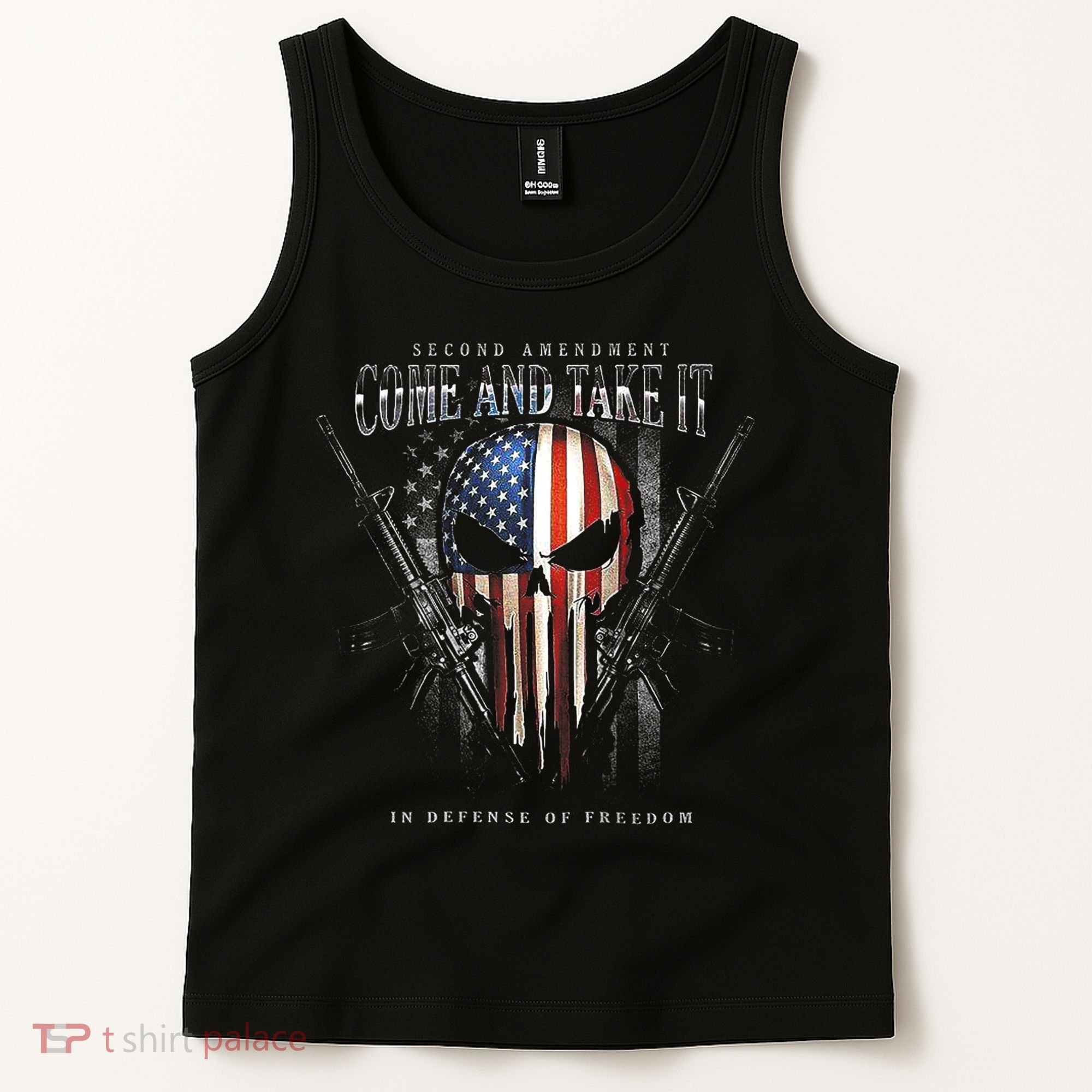 Second Amendment Come And Take It In Defense Of Freedom Tank Top
