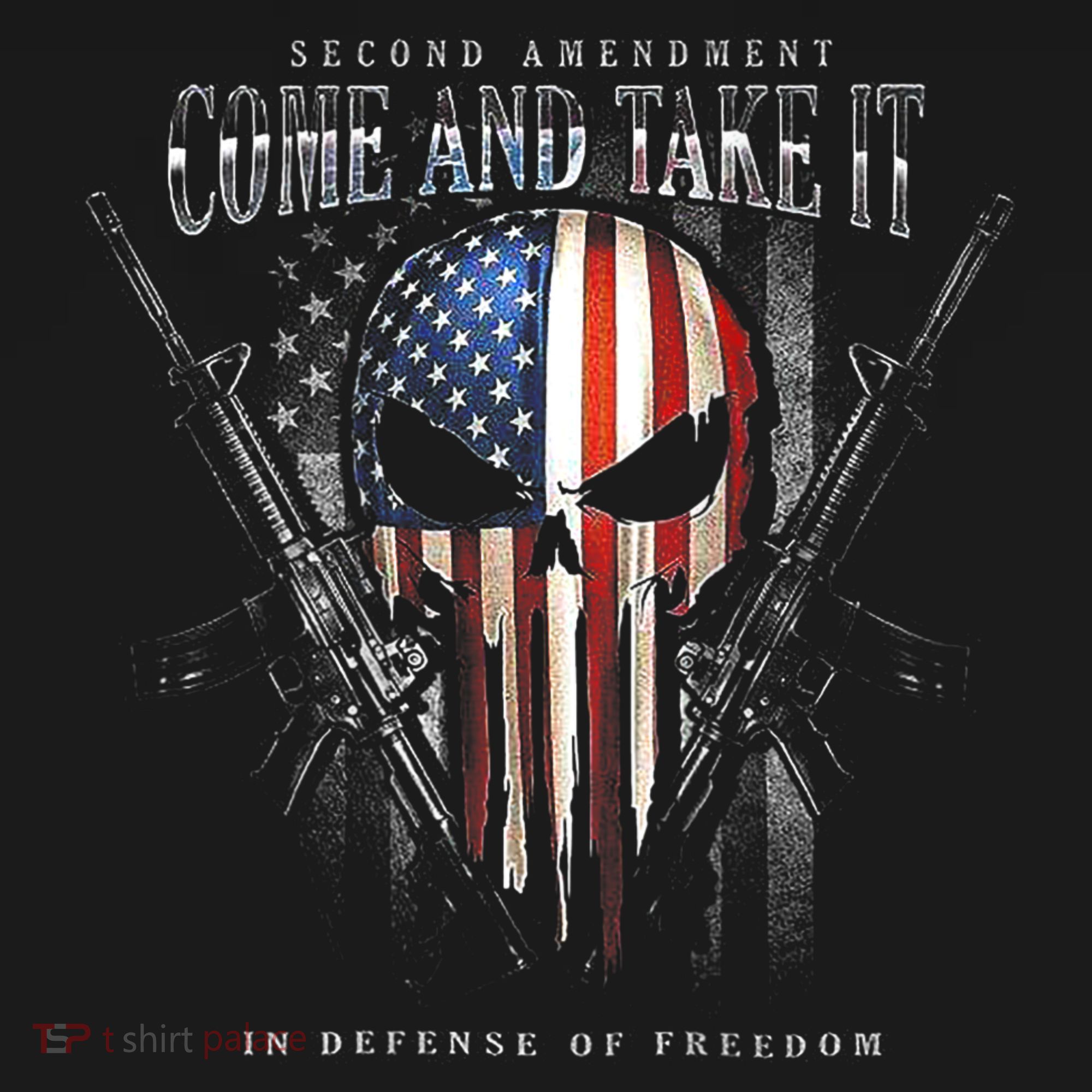 Second Amendment Come And Take It In Defense Of Freedom Toddler T-Shirt