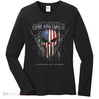 Second Amendment Come And Take It In Defense Of Freedom Women's Long Sleeve Shirt thumb 0