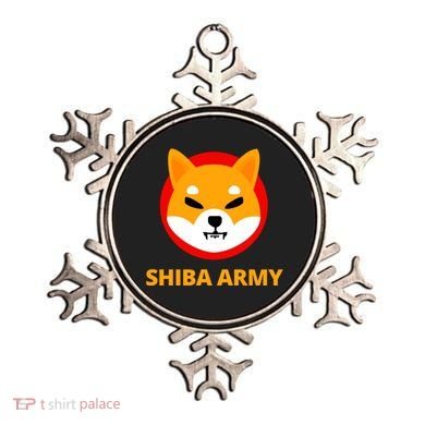 Shiba Army Crypto Currency Ornament