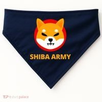 Shiba Army Crypto Currency USA-Made Doggie Bandana thumb 0