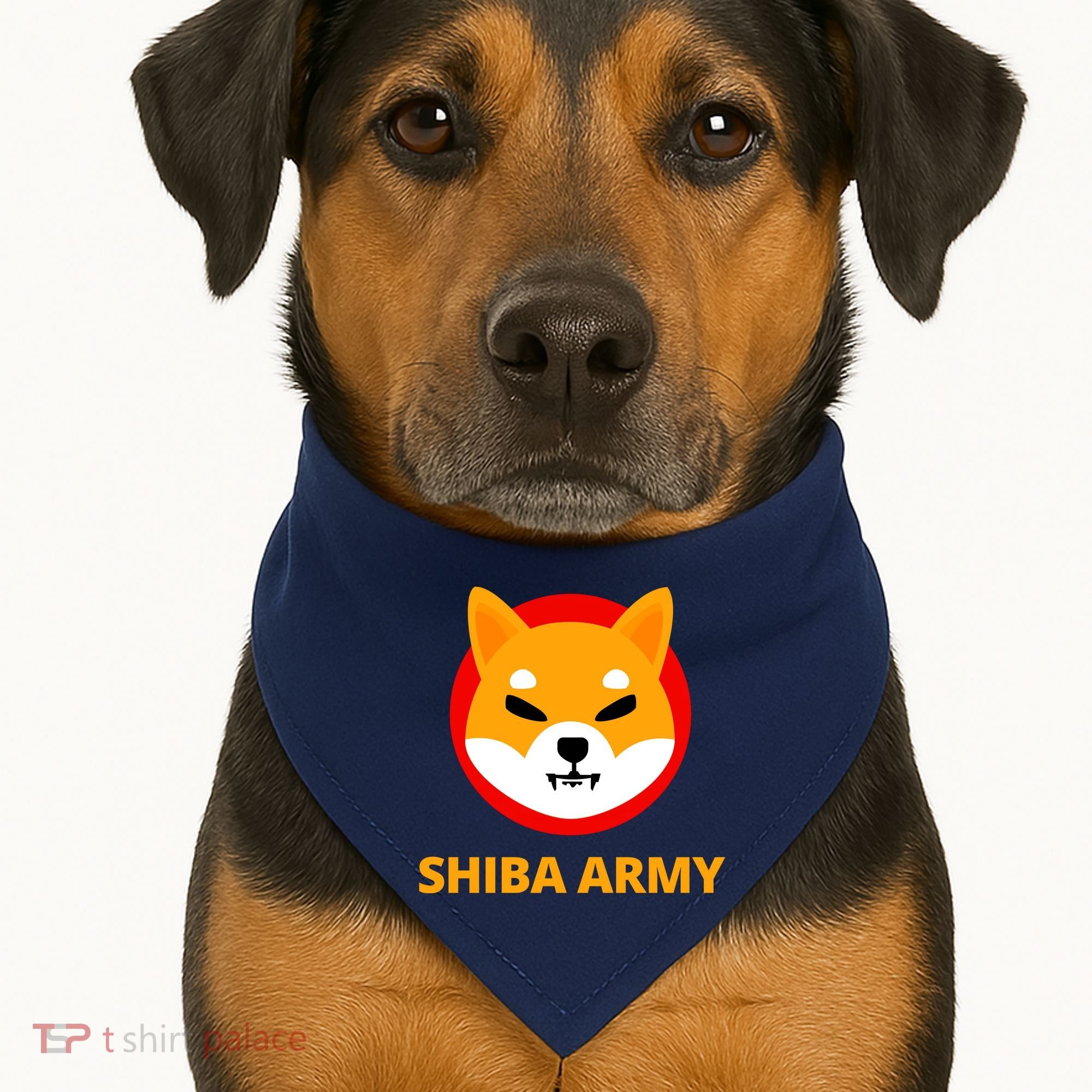 Shiba Army Crypto Currency USA-Made Doggie Bandana