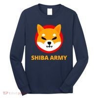 Shiba Army Crypto Currency Long Sleeve Shirt thumb 0