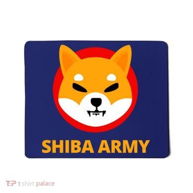 Shiba Army Crypto Currency Mousepad
