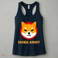 Shiba Army Crypto Currency Women's Tank Top thumb 3