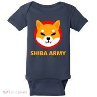Shiba Army Crypto Currency Baby Bodysuit thumb 0