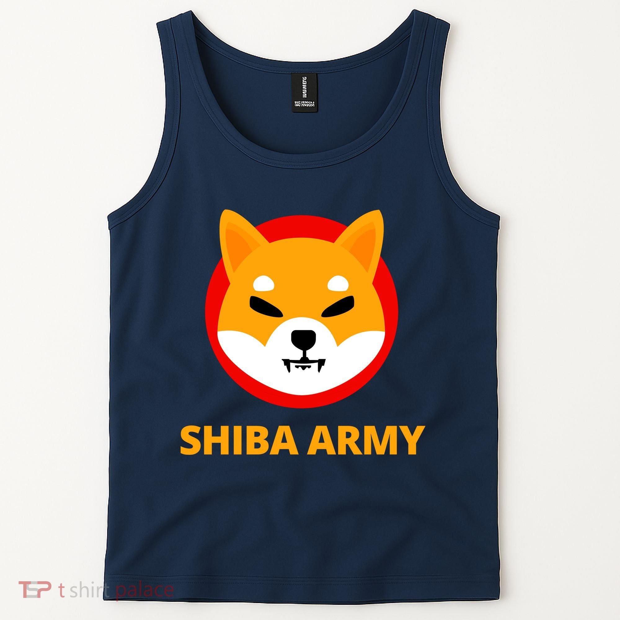 Shiba Army Crypto Currency Tank Top