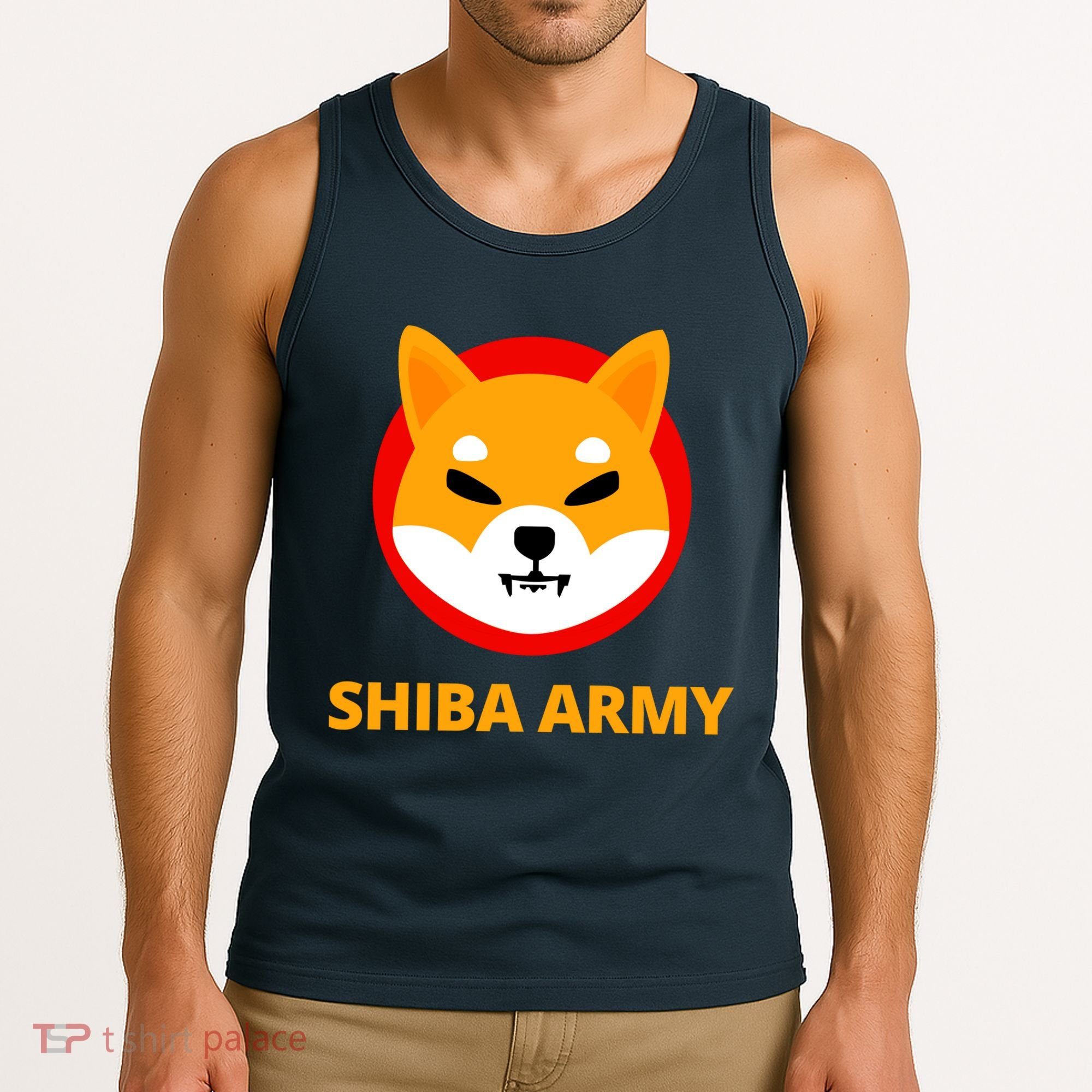 Shiba Army Crypto Currency Tank Top